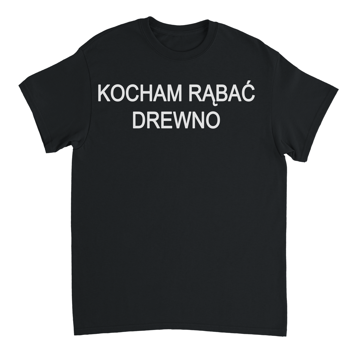kocham rąbać drewno T-shirt