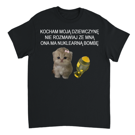 kocham moją dziewczynę T-shirt